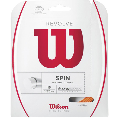 Теннисная струна Wilson Revolve Orange 1,25 12 метров
