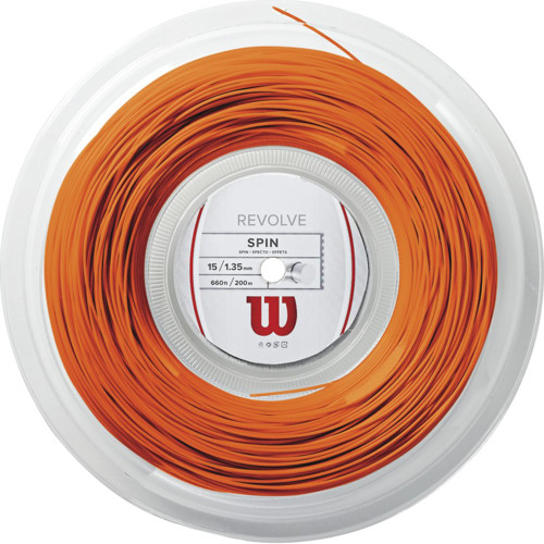 Теннисная струна Wilson Revolve Orange 1,25 200 метров