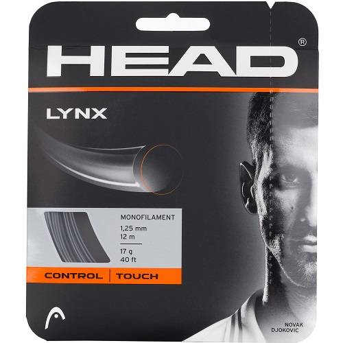 Теннисная струна Head LYNX 1,25 (антрацит) 12 метров