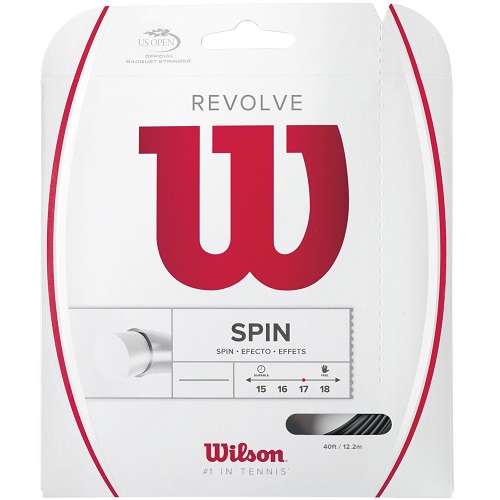 Теннисная струна Wilson Revolve Black 1,35 12 метров