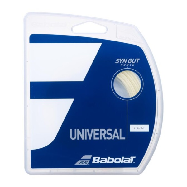 Теннисная струна Babolat SYNTHETIC GUT FORCE Natural 1,30 12 метров