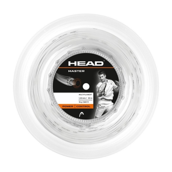 Теннисная струна Head Master White 1,30 400 метров