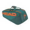 Сумка Head Pro Racquet Bag L - Dark Cyan/Fluo Orange
