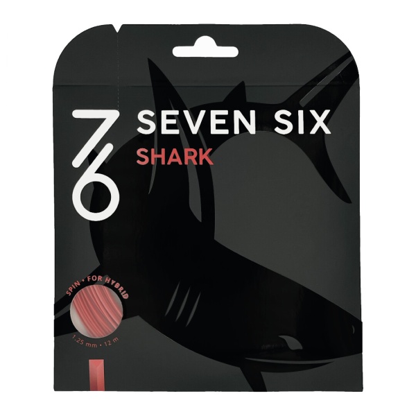 Теннисная струна 7/6 Shark - Red 1,25 200 метров