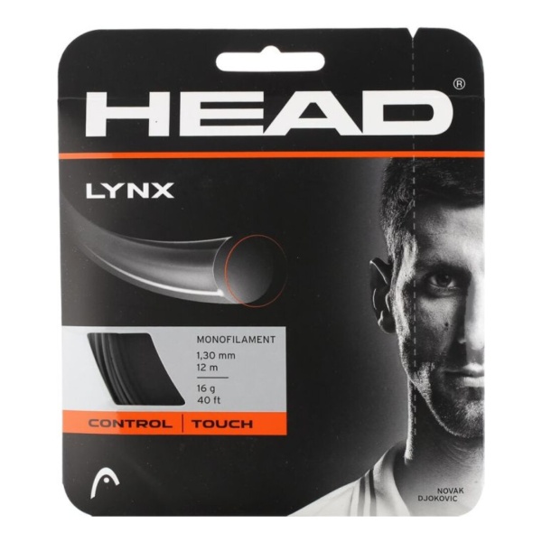 Теннисная струна Head LYNX (антрацит) 1,30 12 метров