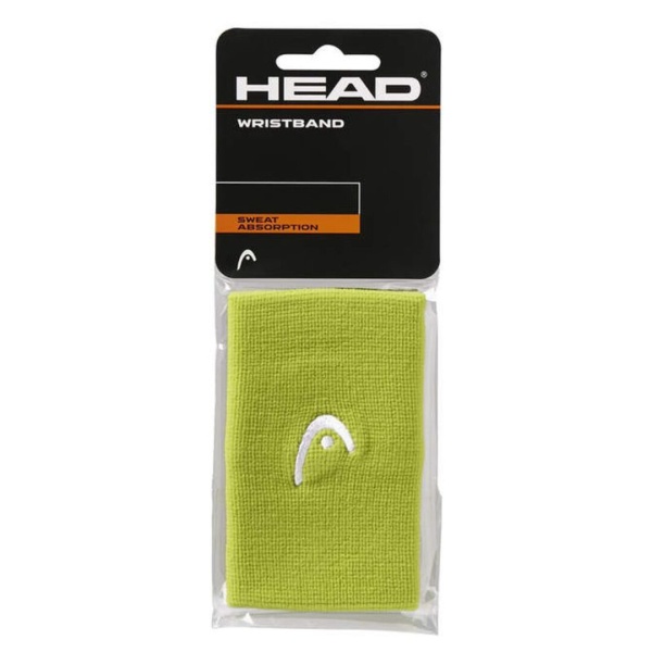 Пара напульсников Head 5 Synthetic Wristband - Lime