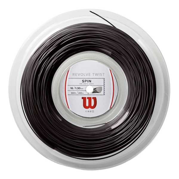 Теннисная струна Wilson Revolve Twist - Grey 1,30 200 метров