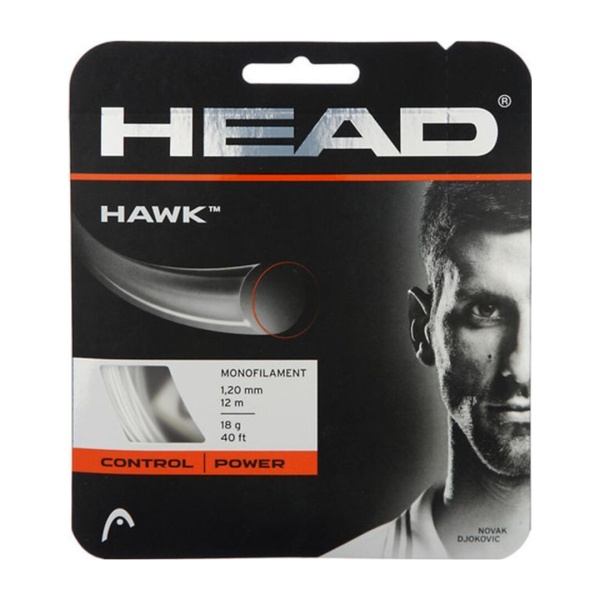 Теннисная струна Head Hawk White 1,20 12 метров
