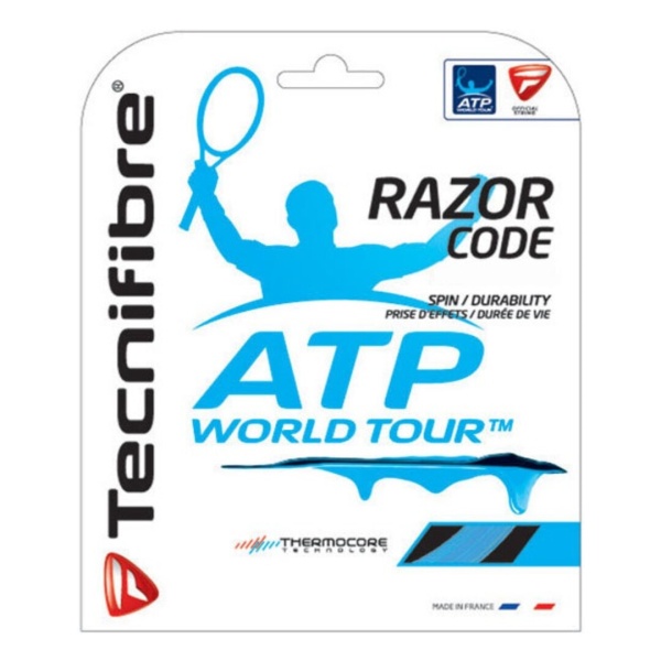 Теннисная струна Tecnifibre Razor Code Blue 1,25 200 метров