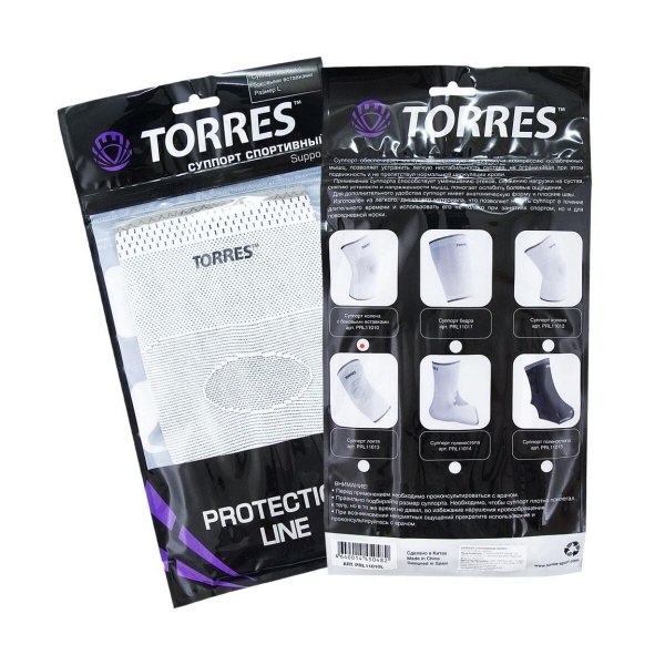 Суппорт бедра TORRES Grey (нейлон)